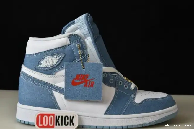 Rep Husky OG Jordan Air 1 DM9036-104 Denim WMNS High 0503